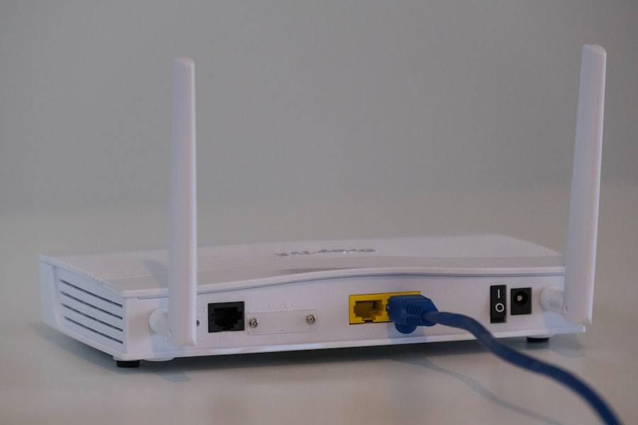 WiFi router connecting every room of the house